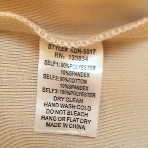 Zinga Fitted Dress Lace Insert - Picture 8 of 8